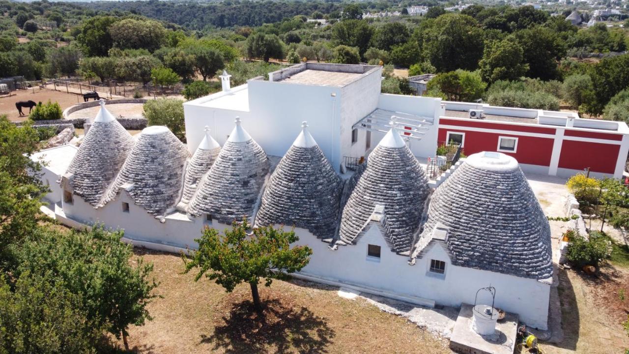 Masseria Trulli Sull'Aia 치스테르니노 외부 사진