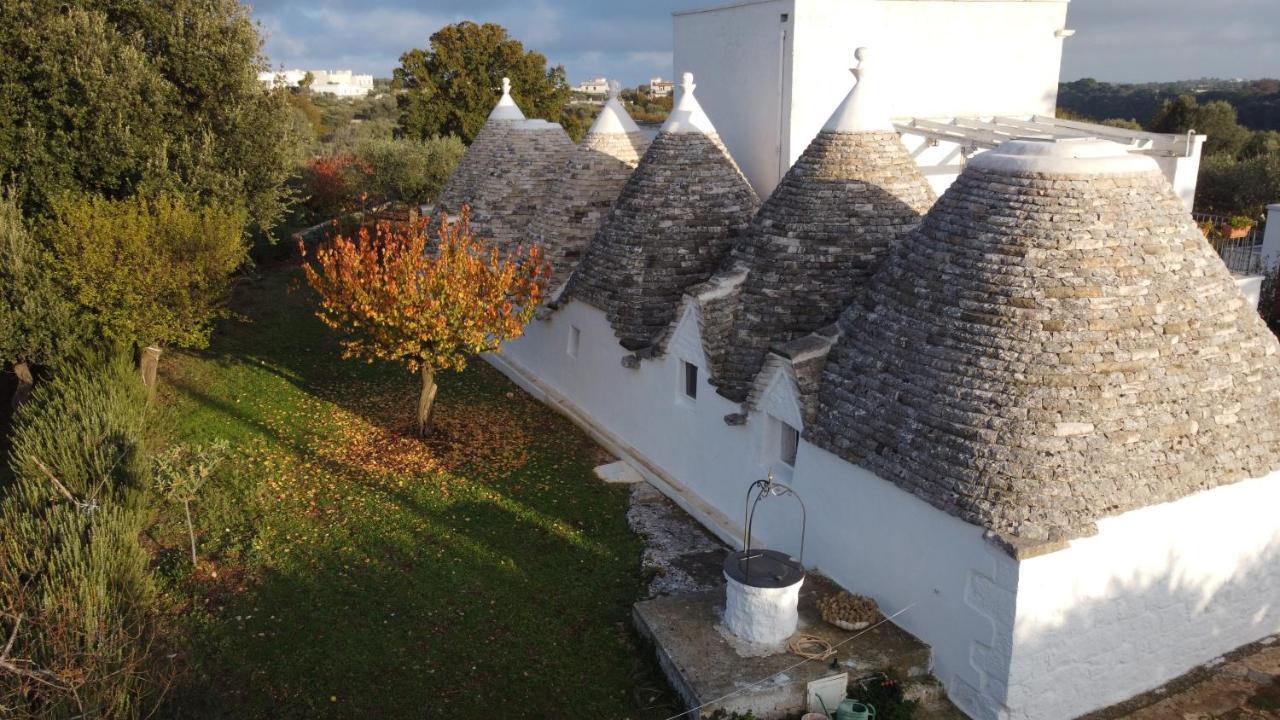Masseria Trulli Sull'Aia 치스테르니노 외부 사진